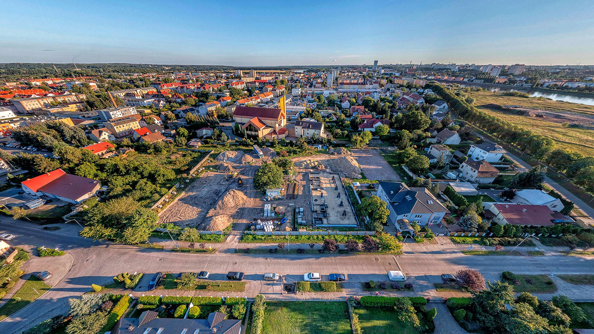 Słubice ul. Sadowa — podgląd panoramy sferycznej